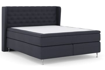 Select No 4 Komplett Sängpaket 180x200 Medium - Blå/Silver - Products - Möbler - Säng - Kontinentalsäng