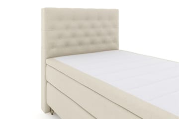 Select No 4 Kontinentalsäng 120x200 Fast - Beige/Metall V-Form - Products - Möbler - Säng - Enkelsäng