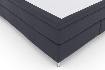 Select No 4 Kontinentalsäng 180x200 Fast - Blå/Metall - Products - Möbler - Säng - Kontinentalsäng