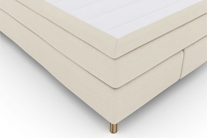 Select No 5 Komplett Sängpaket 140x200 Fast Latex - Beige/Koppar - Products - Möbler - Säng - Kontinentalsäng