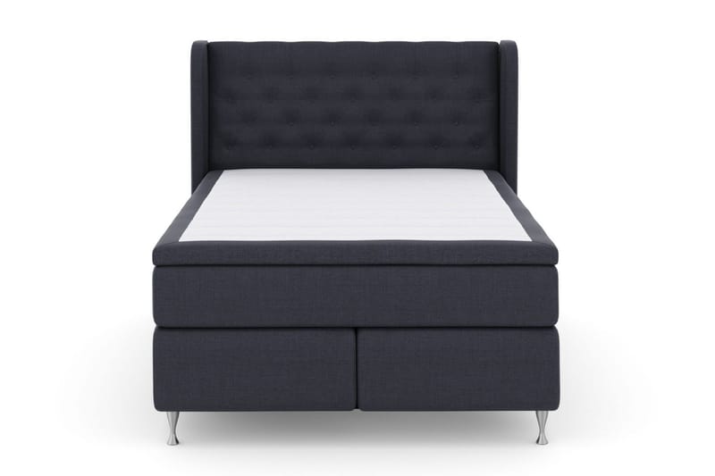 Select No 5 Komplett Sängpaket 140x200 Fast Watergel - Blå/Silver - Products - Möbler - Säng - Kontinentalsäng