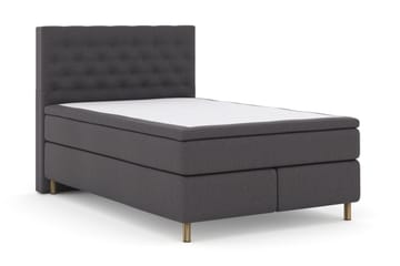 Select No 5 Komplett Sängpaket 140x200 Fast Watergel - Mörkgrå/Koppar - Products - Möbler - Säng - Kontinentalsäng