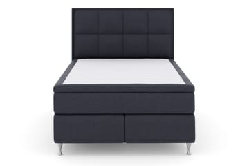 Select No 5 Komplett Sängpaket 140x200 Fast/Medium Watergel - Blå/Silver - Products - Möbler - Säng - Kontinentalsäng