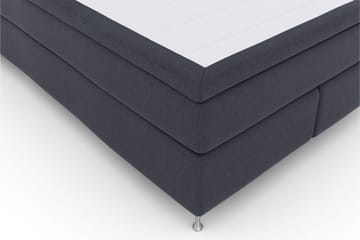 Select No 5 Komplett Sängpaket 160x200 Fast Watergel - Blå/Silver - Products - Möbler - Säng - Kontinentalsäng