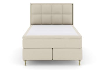 Select No 5 Komplett Sängpaket 160x200 Fast/Medium Latex - Beige/Guld - Products - Möbler - Säng - Kontinentalsäng