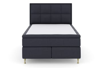 Select No 5 Komplett Sängpaket 160x200 Fast/Medium Latex - Blå/Guld - Products - Möbler - Säng - Kontinentalsäng