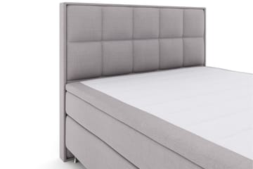 Select No 5 Komplett Sängpaket 160x200 Medium Watergel - Ljusgrå/Silver - Products - Möbler - Säng - Kontinentalsäng
