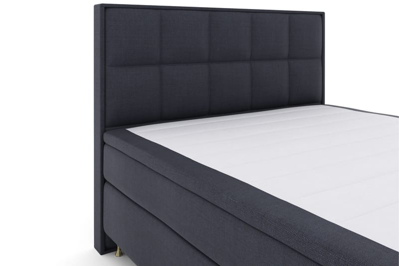 Select No 5 Komplett Sängpaket 180x200 Fast Watergel - Blå/Guld - Products - Möbler - Säng - Kontinentalsäng