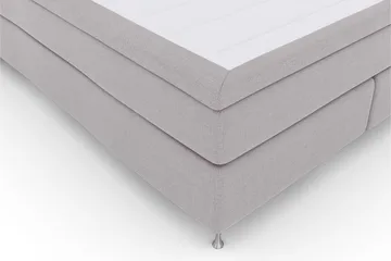 Select No 5 Komplett Sängpaket 180x200 Fast Watergel - Ljusgrå/Silver - Products - Möbler - Säng - Kontinentalsäng