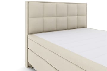 Select No 5 Komplett Sängpaket 180x200 Fast/Medium Watergel - Beige/Guld - Products - Möbler - Säng - Kontinentalsäng