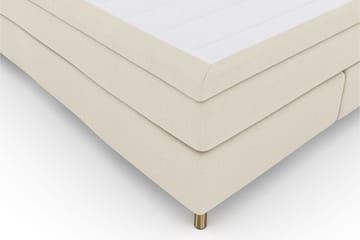 Select No 5 Komplett Sängpaket 210x210 Fast Watergel - Beige/Koppar - Products - Möbler - Säng - Kontinentalsäng