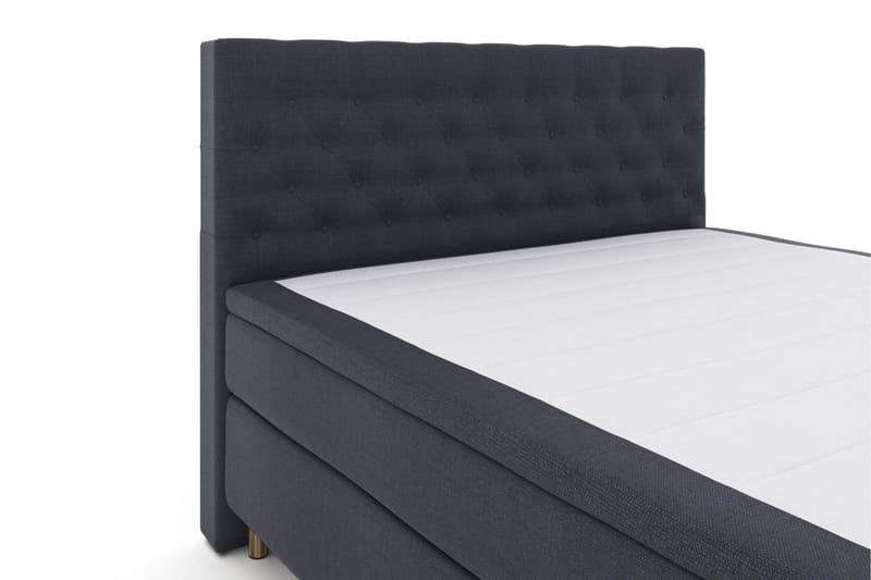 Select No 5 Komplett Sängpaket 210x210 Fast/Medium Watergel - Blå/Koppar - Products - Möbler - Säng - Kontinentalsäng
