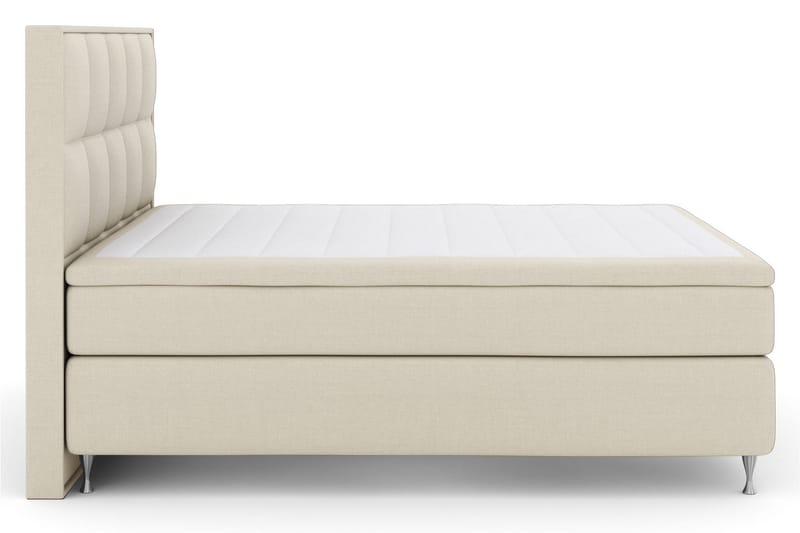 Select No 5 Komplett Sängpaket 210x210 Medium Watergel, Beige/Silver