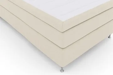 Select No 5 Kontinentalsäng 120x200 Fast Watergel - Beige/Silver - Products - Möbler - Säng - Enkelsäng