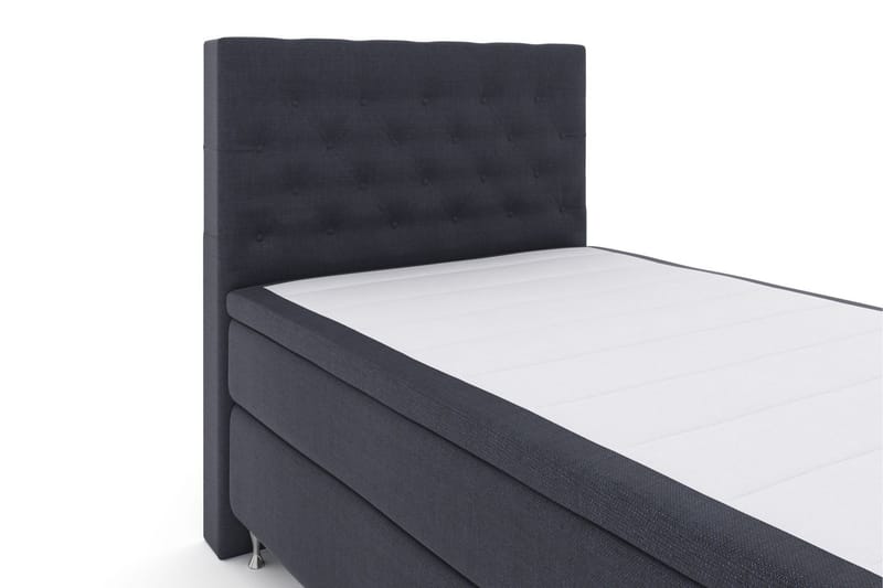 Select No 5 Kontinentalsäng 120x200 Medium Latex - Blå/Silver - Products - Möbler - Säng - Enkelsäng