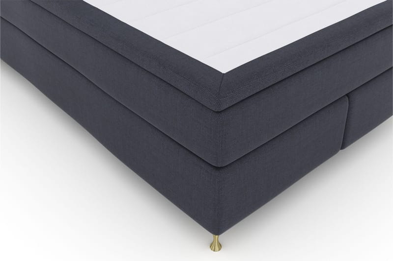 Select No 5 Kontinentalsäng 140x200 Fast/Medium Latex - Blå/Guld - Products - Möbler - Säng - Kontinentalsäng