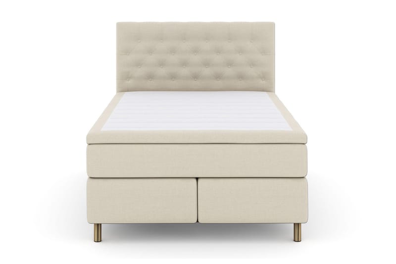 Select No 5 Kontinentalsäng 160x200 Fast Watergel - Beige/Koppar - Products - Möbler - Säng - Kontinentalsäng