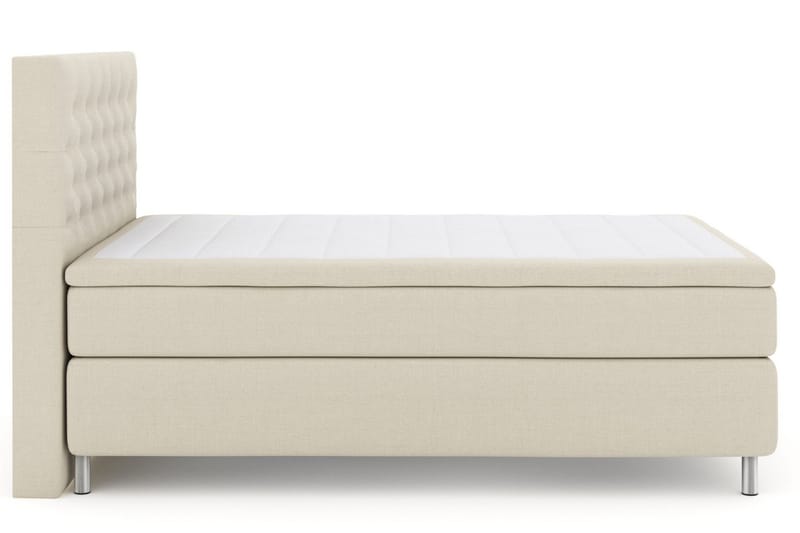 Select No 5 Kontinentalsäng 160x200 Fast Watergel - Beige/Metall - Products - Möbler - Säng - Kontinentalsäng