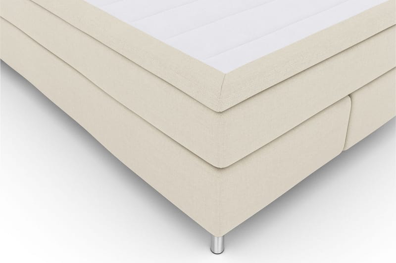 Select No 5 Kontinentalsäng 160x200 Fast Watergel - Beige/Metall - Products - Möbler - Säng - Kontinentalsäng