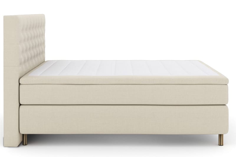 Select No 5 Kontinentalsäng 210x210 Medium Latex - Beige/Koppar - Products - Möbler - Säng - Kontinentalsäng