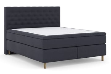 Select No 5 Kontinentalsäng 210x210 Medium Latex - Blå/Koppar - Products - Möbler - Säng - Kontinentalsäng