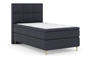 Select No 6 Komplett Sängpaket 120x200 Fast Watergel - Blå/Guld - Products - Möbler - Säng - Enkelsäng