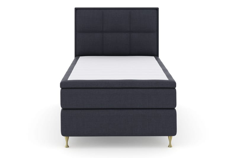 Select No 6 Komplett Sängpaket 120x200 Fast Watergel - Blå/Guld - Products - Möbler - Säng - Enkelsäng