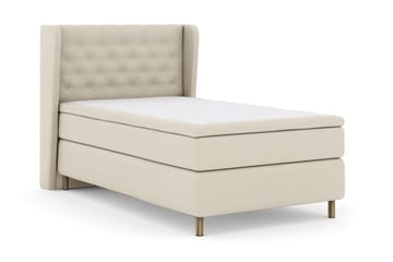 Select No 6 Komplett Sängpaket 120x200 Medium Latex/Memory - Beige/Koppar - Products - Möbler - Säng - Enkelsäng