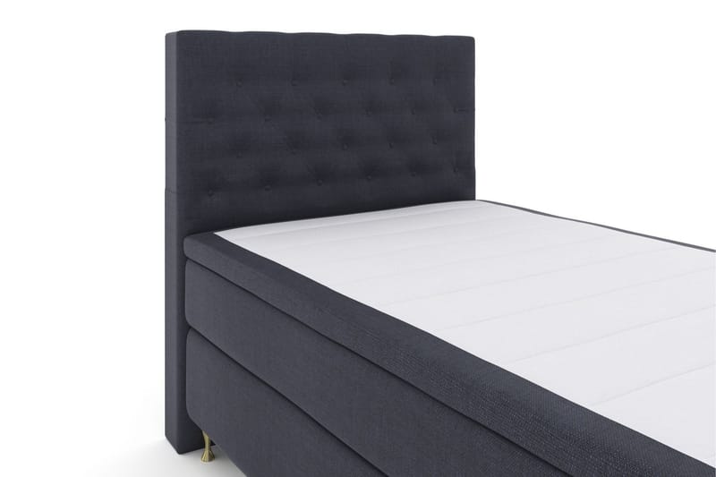 Select No 6 Komplett Sängpaket 120x200 Medium Watergel - Blå/Guld - Products - Möbler - Säng - Enkelsäng