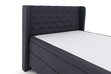 Select No 6 Komplett Sängpaket 140x200 Fast Watergel - Blå/Silver - Products - Möbler - Säng - Kontinentalsäng