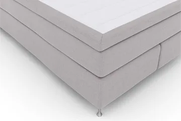 Select No 6 Komplett Sängpaket 140x200 F/M Memory/Pocket - Ljusgrå/Silver - Products - Möbler - Säng - Kontinentalsäng