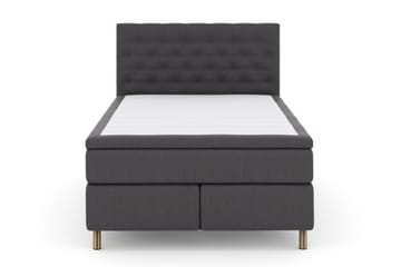 Select No 6 Komplett Sängpaket 140x200 F/M Memory/Pocket - Mörkgrå/Koppar - Products - Möbler - Säng - Kontinentalsäng