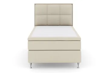 Select No 6 Komplett Sängpaket 140x200 Medium Latex/Memory - Beige/Silver - Products - Möbler - Säng - Kontinentalsäng
