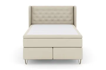 V-formade Metallben - Beige