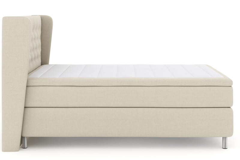 Select No 6 Komplett Sängpaket 140x200 Medium Watergel - Beige/Metall - Products - Möbler - Säng - Kontinentalsäng