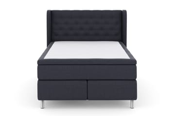 Select No 6 Komplett Sängpaket 140x200 Medium Watergel - Blå/Metall - Products - Möbler - Säng - Kontinentalsäng