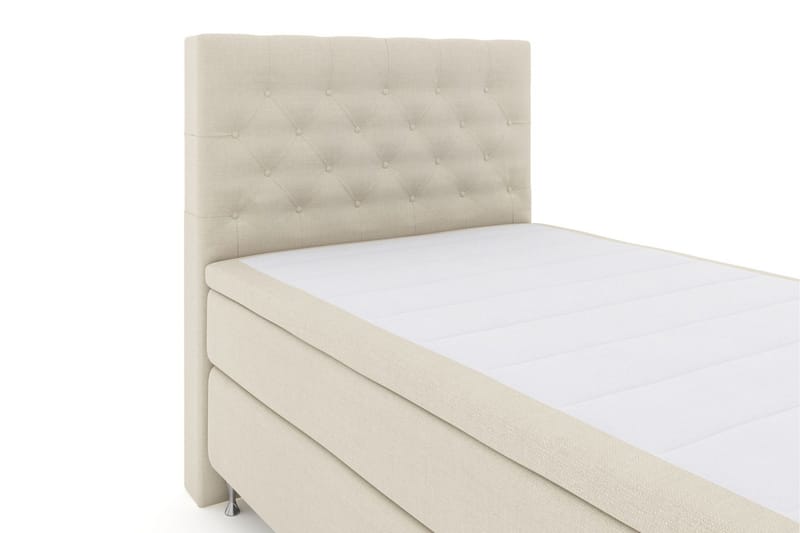 Select No 6 Kontinentalsäng 120x200 Fast Memory/Pocket - Beige/Silver - Products - Möbler - Säng - Enkelsäng