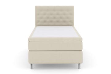 Select No 6 Kontinentalsäng 120x200 Medium Memory/Pocket - Beige/Metall - Products - Möbler - Säng - Enkelsäng