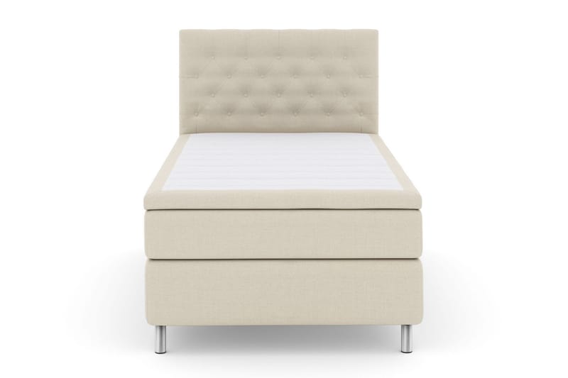 Select No 6 Kontinentalsäng 120x200 Medium Memory/Pocket - Beige/Metall - Products - Möbler - Säng - Enkelsäng