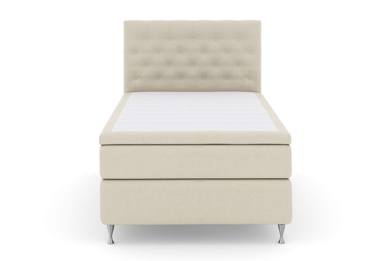 Select No 6 Kontinentalsäng 120x200 Medium Memory/Pocket - Beige/Silver - Products - Möbler - Säng - Enkelsäng