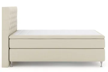 Select No 6 Kontinentalsäng 120x200 Medium Memory/Pocket - Beige/Silver - Products - Möbler - Säng - Enkelsäng
