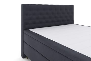 Select No 6 Kontinentalsäng 180x200 Fast Memory/Pocket - Blå/Metall V-Form - Products - Möbler - Säng - Kontinentalsäng