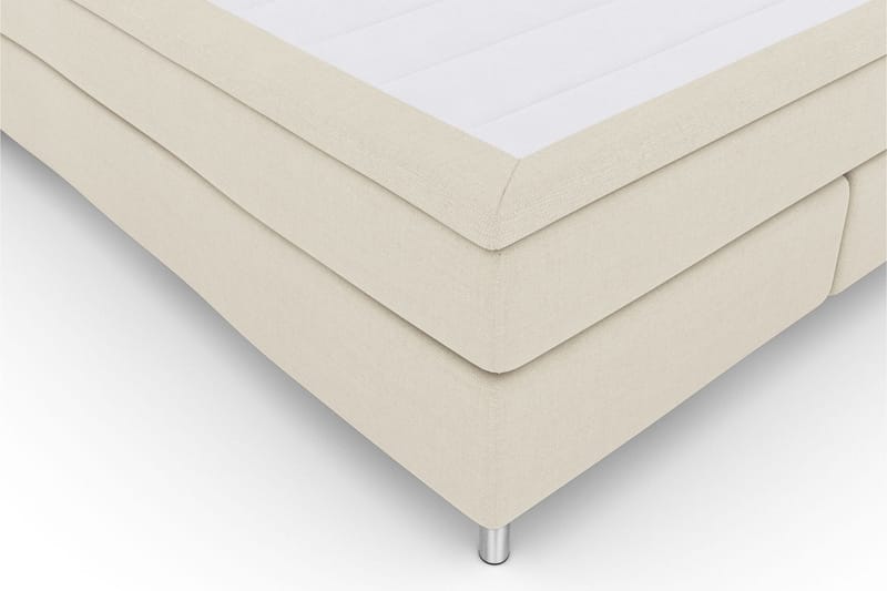 Select No 6 Kontinentalsäng 180x200 Fast/Medium Watergel - Beige/Metall - Products - Möbler - Säng - Kontinentalsäng