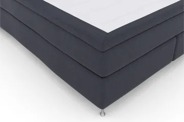 Select No 6 Kontinentalsäng 210x210 Fast/Medium Latex/Memory - Blå/Silver - Products - Möbler - Säng - Kontinentalsäng