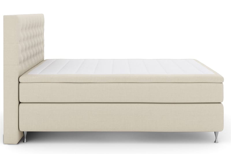 Select No 6 Kontinentalsäng 210x210 F/M Memory/Pocket - Beige/Silver - Products - Möbler - Säng - Kontinentalsäng