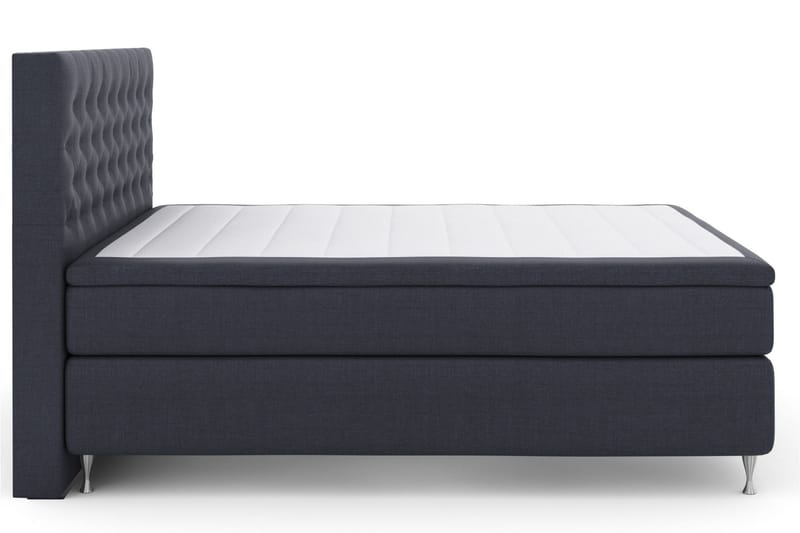 Select No 6 Kontinentalsäng 210x210 F/M Memory/Pocket - Blå/Silver - Products - Möbler - Säng - Kontinentalsäng