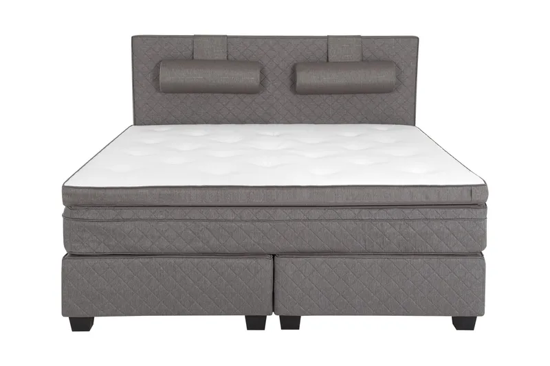 Sundborn Kontinentalsäng 210x200 - Grå - Products - Möbler - Säng - Kontinentalsäng