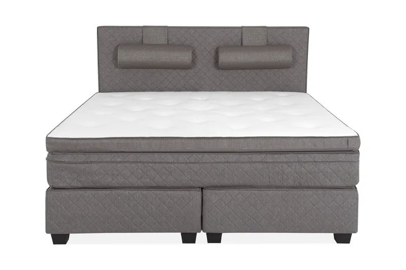 Sundborn Kontinentalsäng 210x210 Valbar, Grå