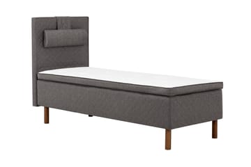 Sundborn Ramsäng 90x200 Medelfast Latex - Grå - Products - Möbler - Säng - Enkelsäng
