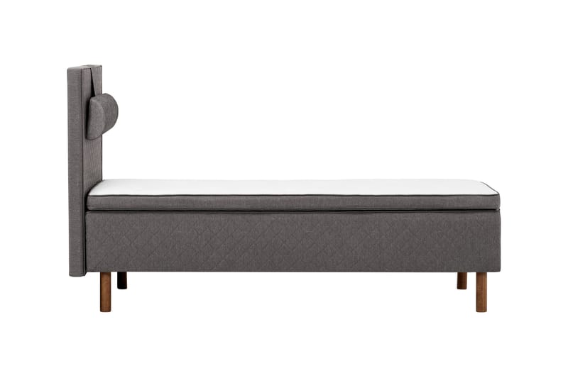 Sundborn Ramsäng 90x200 Medelfast Latex - Grå - Products - Möbler - Säng - Enkelsäng